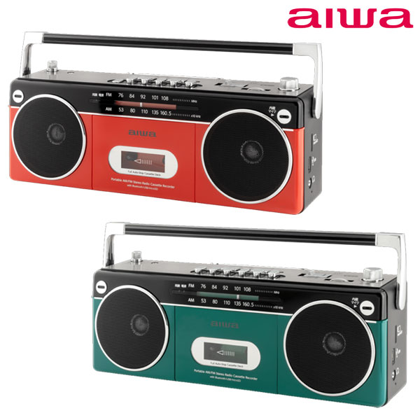 楽天市場】【即日出荷】アイワ AIWA Wスピーカーラジオカセット