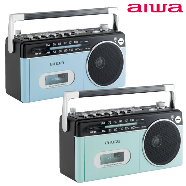 楽天市場】【即日出荷】アイワ AIWA Wスピーカーラジオカセット