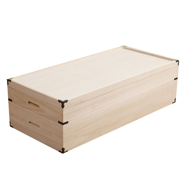 楽天市場】桐衣装箱 2段 HI-0002 : わくわく生活