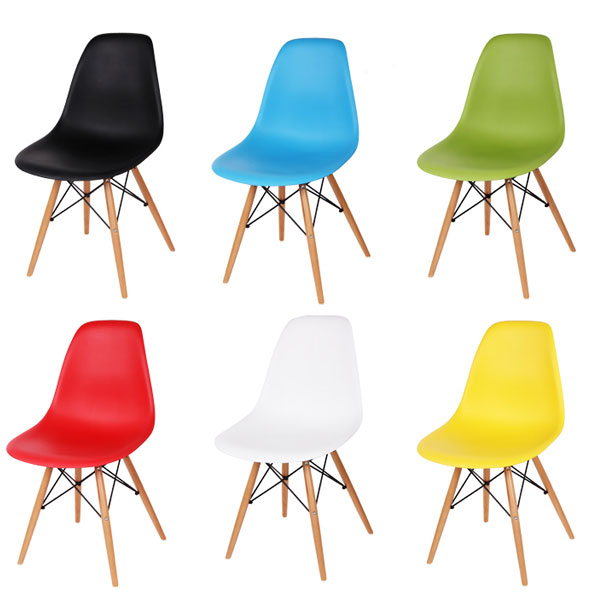 イームズデザイン シェルチェア リプロダクト　レッド　赤 4脚セット イームズデザイン シェルチェア リプロダクト レッド 赤 4脚