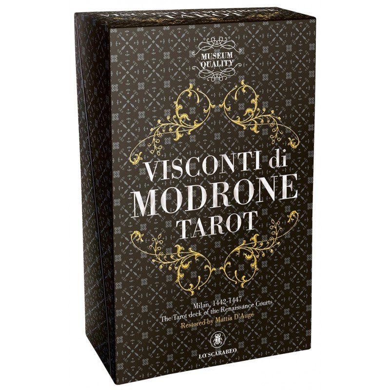 【タロットカード】 【Lo Scarabeo】 【正規販売店】 ヴィスコンティ ディ モドローネ タロット Visconti Di Modrone Tarot タロット 占い