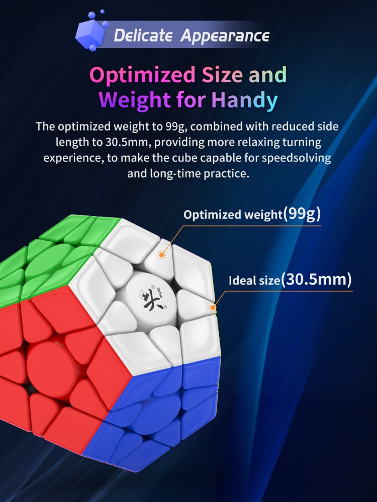 楽天市場 安心の保証付き 正規販売店 Dayan Megaminx V2 ダヤン メガミンクスv2 磁石搭載 立体パズル ステッカーレス ルービックキューブ おすすめ なめらか Waku Waku Shop 楽天市場店