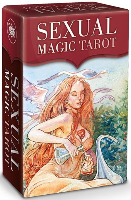 楽天市場 タロットカード Lo Scarabeo 正規販売店 セクシャル マジック タロット ミニ Sexual Magic Tarot Mini 大人向け タロット 占い Waku Waku Shop 楽天市場店