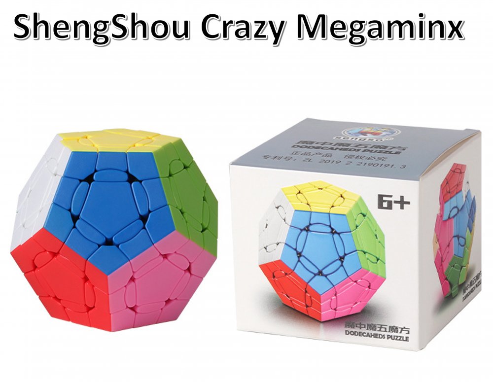 楽天市場】安心の保証付き 正規販売店 ShengShou Crazy Megaminx