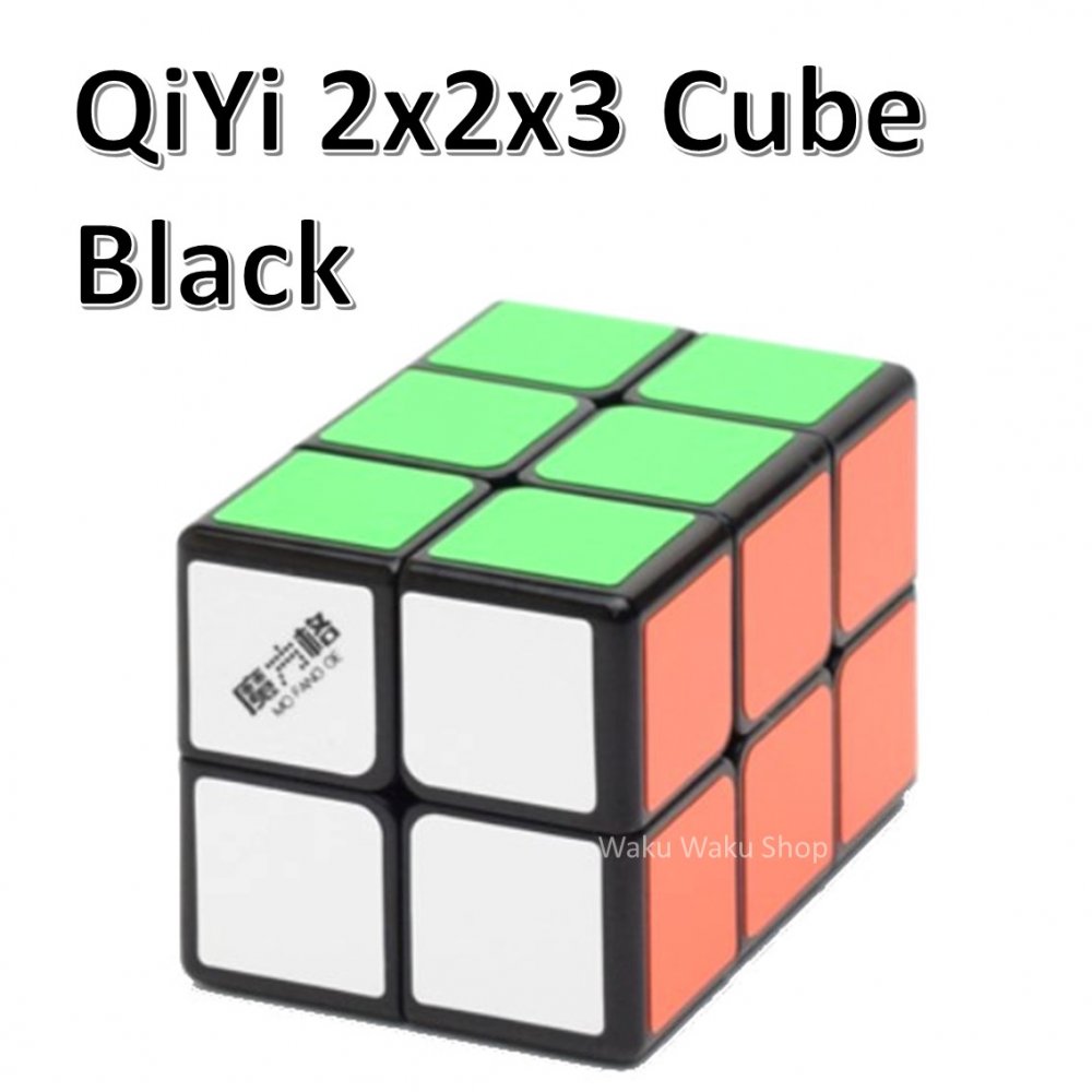 【楽天市場】【安心の保証付き】 【正規販売店】 QiYi 223 Cube black 2x2x3キューブ ブラック マジックキューブ ...