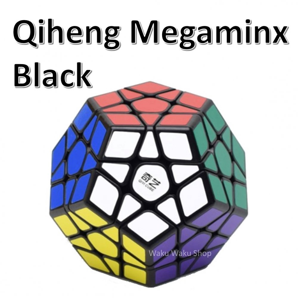 楽天市場 安心の保証付き 正規販売店 Qiyi Qiheng Megaminx メガミンクス ブラック ルービックキューブ おすすめ Waku Waku Shop 楽天市場店