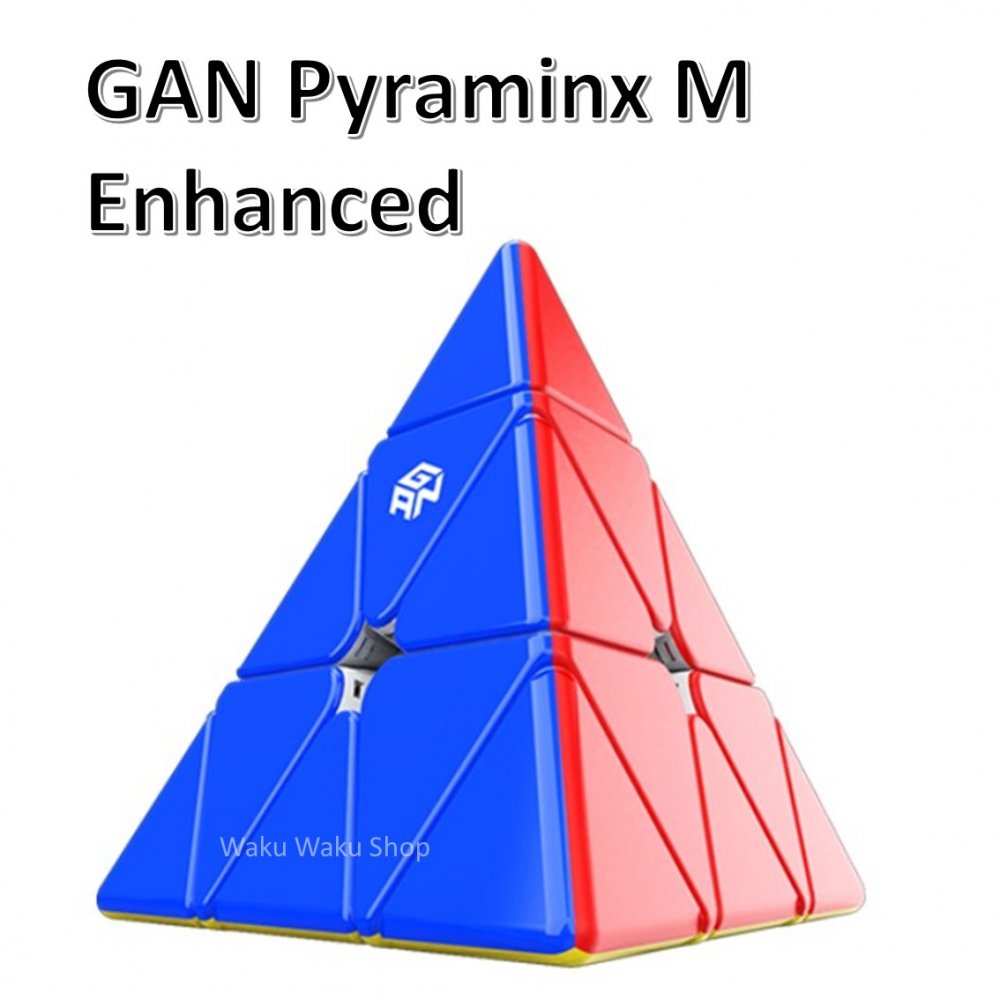 楽天市場 安心の保証付き 正規輸入品 Gan Pyraminx M Explorer ピラミンクス エクスプローラー 磁石搭載 ステッカーレス ルービックキューブ おすすめ なめらか Waku Waku Shop 楽天市場店