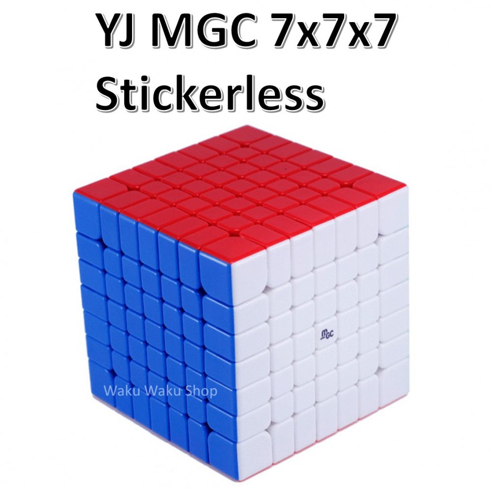 【安心の保証付き】【正規輸入品】 YJ MGC 7x7x7キューブ 磁石搭載 ステッカーレス マジックキューブ おすすめ なめらか