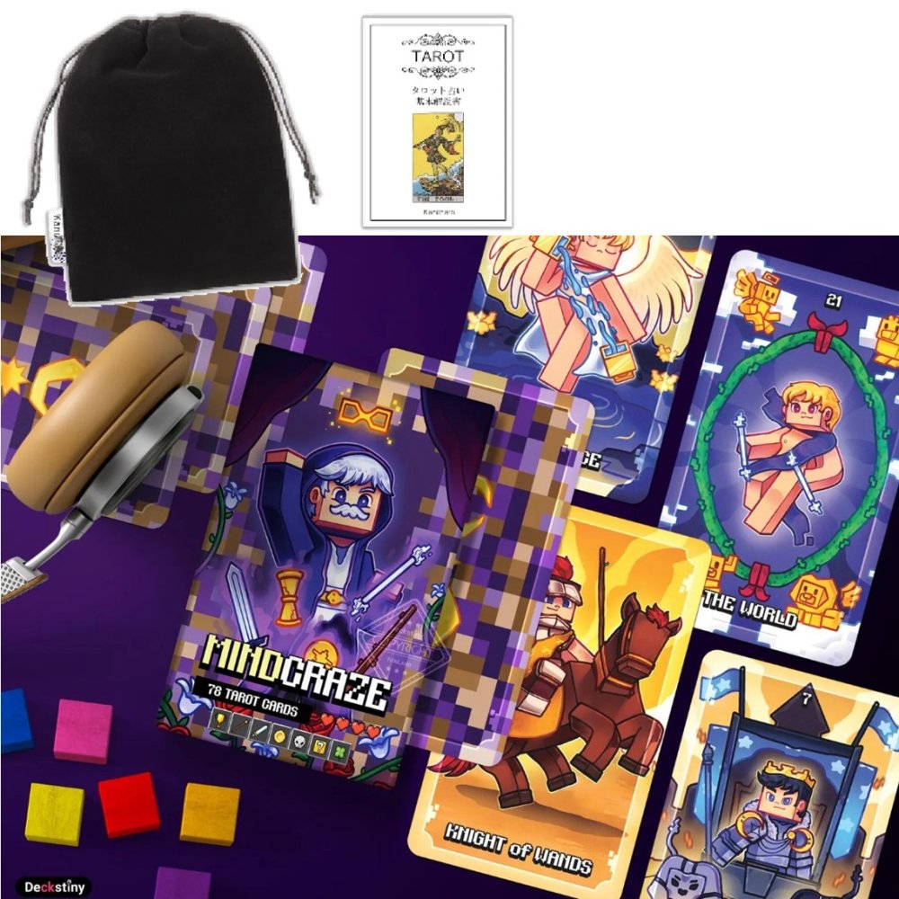 【タロットカード】 マインドクレーズ タロット MindCraze Tarot 日本語タロット基本説明書&ポーチ付 正規品