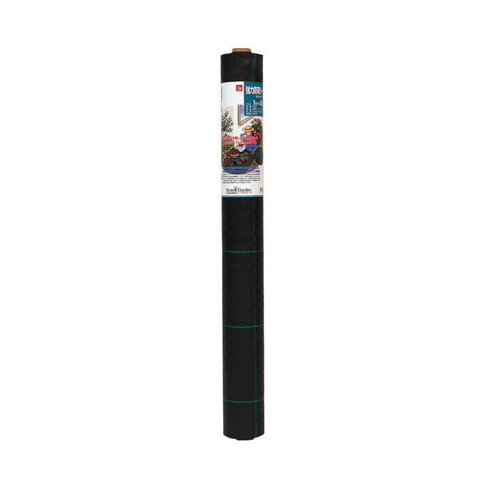 【言いはなつ付】豪然たる防草居敷き（ﾓｽｸﾞﾘｰﾝ）1m×100m巻 ガーデニング 園芸 農具 畑作 物の具 御先棒 金星 キンボシ