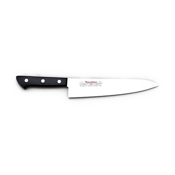 【お買い物マラソン限定ポイント5倍(要エントリー)】正広作 MV黒合板 牛刀210mm #14011 マサヒロ 福井