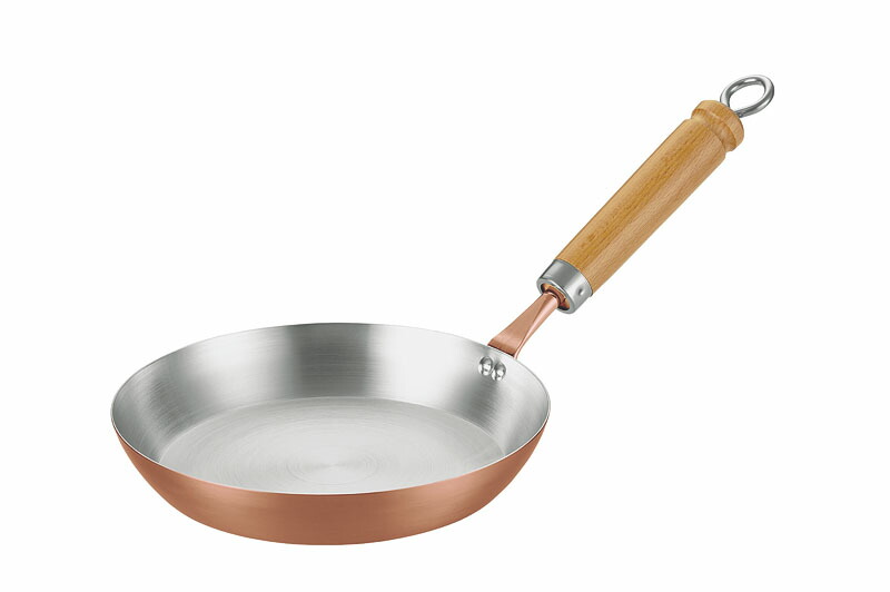 【お買い物マラソン中エントリーでポイント10倍】【保証付】ふんわり銅のぱんけーきpan　20cm キッチン カトラリー おしゃれ 新生活 雑貨 贈り物 ギフト プレゼント イベント 日本製 国産 燕三条 田辺金具｜ワクイショップ　店