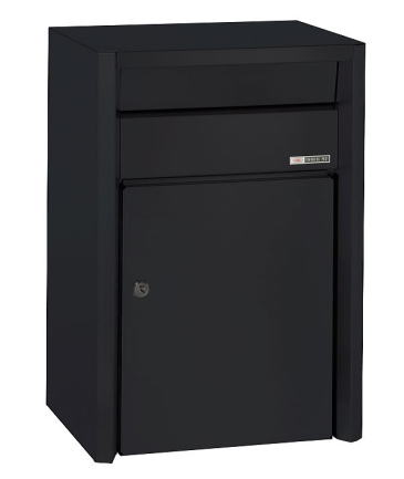 【郵便ポスト】壁面取付及びポール取付けタイプ 687-SBC 鍵有り ハッピー金属 |レターボックス 新聞受け 郵便受け メールボックス ぽすと post おしゃれ 玄関ポスト【送料無料】