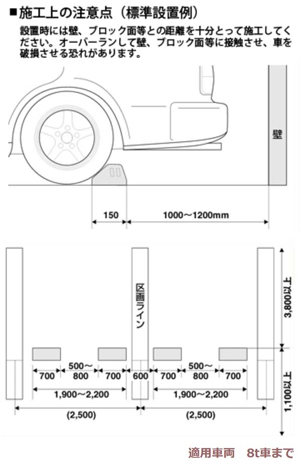 楽天市場 ミスギ Misugi カーストッパー ｓｔ ７００ コンクリート施工 １本入り グレー駐車場 車庫 ガレージ カースペース 車止め パーキングブロック タイヤ止め お求めやすい価格で わくいきライフ