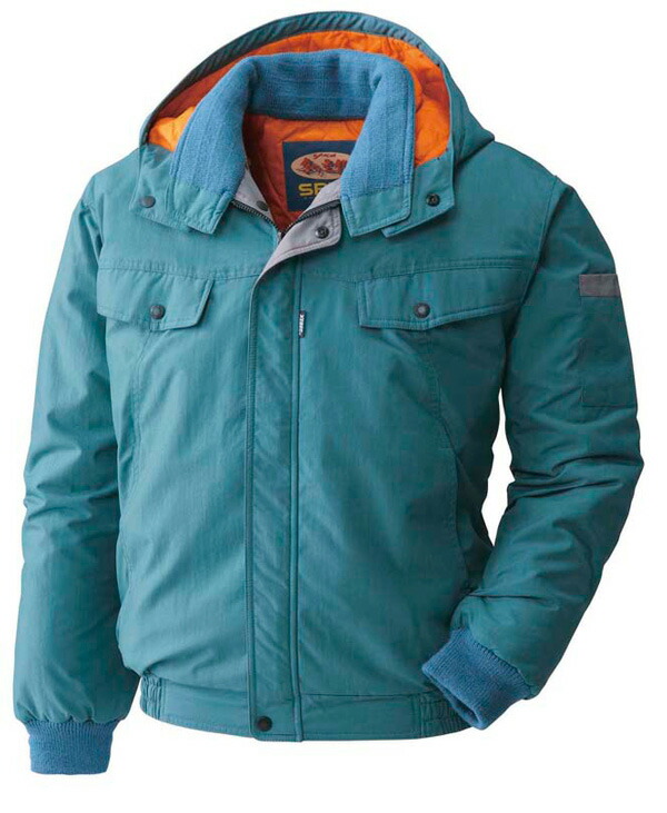 進め方着・進め方服/防寒着・防寒打つ手/秋冬用 ジーベック 755 上衣 防寒着 M～5L