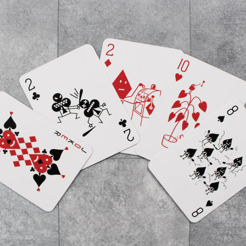 楽天市場 メール便 トランプ カード おしゃれ Richard Mcguire Playing Cards 海外 アーティスト イラスト プレイングカード かわいい プレゼント Wakuwaku Wakuwaku
