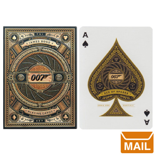 トランプ カード おしゃれ 007 ジェームズ ボンド プレイングカード James Bond Playing Cards プレゼント グッズ 映画 アメリカ マジシャン カジノ ポーカー 高級 Wakuwaku 本物保証