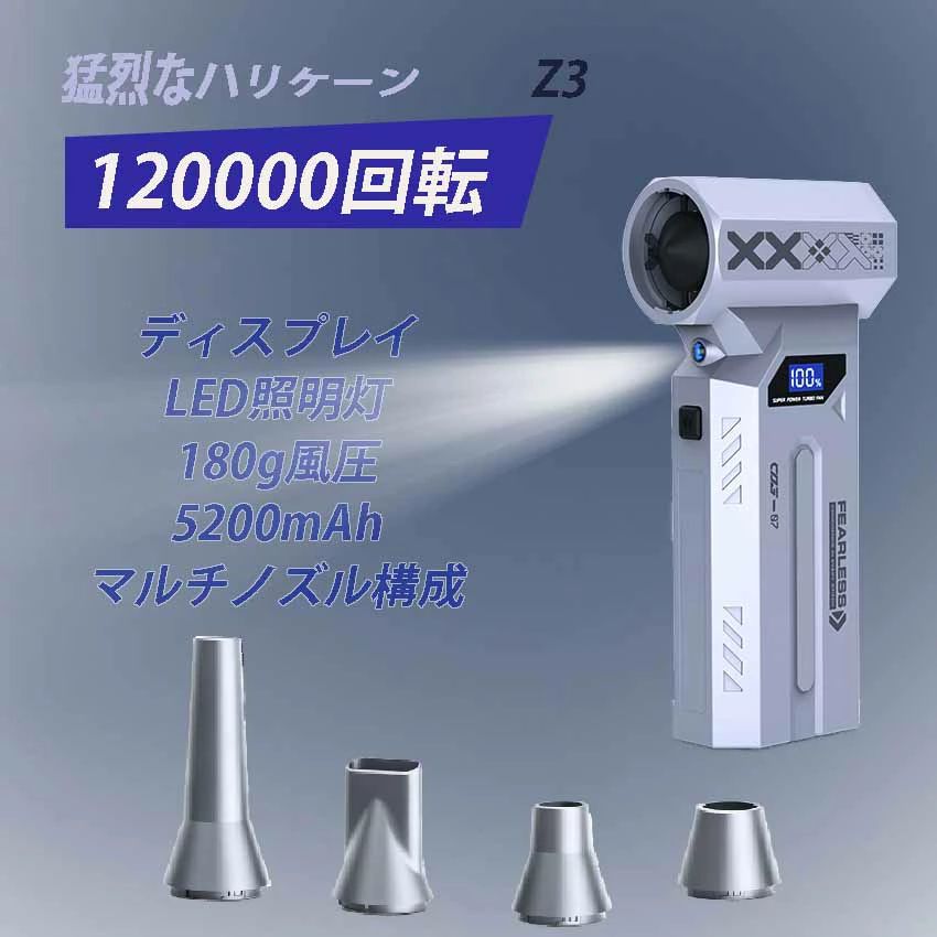ペッ キーボード清掃 レンズ除塵 LED照明 軽量設計 強力送風機 電動エアガン 多機能ブロワー 洗車専用ブロワー 充電式ブロワー