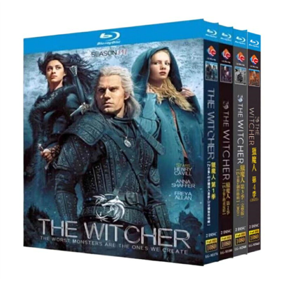日本語字幕 日本語吹き替え ウィッチャー Blu-ray 全話収録 海外仕様|ワクワク厳選マーケット