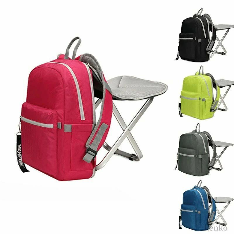 イスパック チェア 折りたたみ アウトドア 椅子付リュック 椅子 フィッシング 登山 魚釣り キャンプチェア 運動会 防水