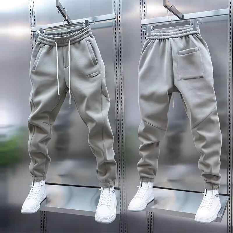 メンズ 休?パンツ スウェットパンツ テーパードパンツ ストレッチ ?色 杢調 ブラック系 グレーグリーン系