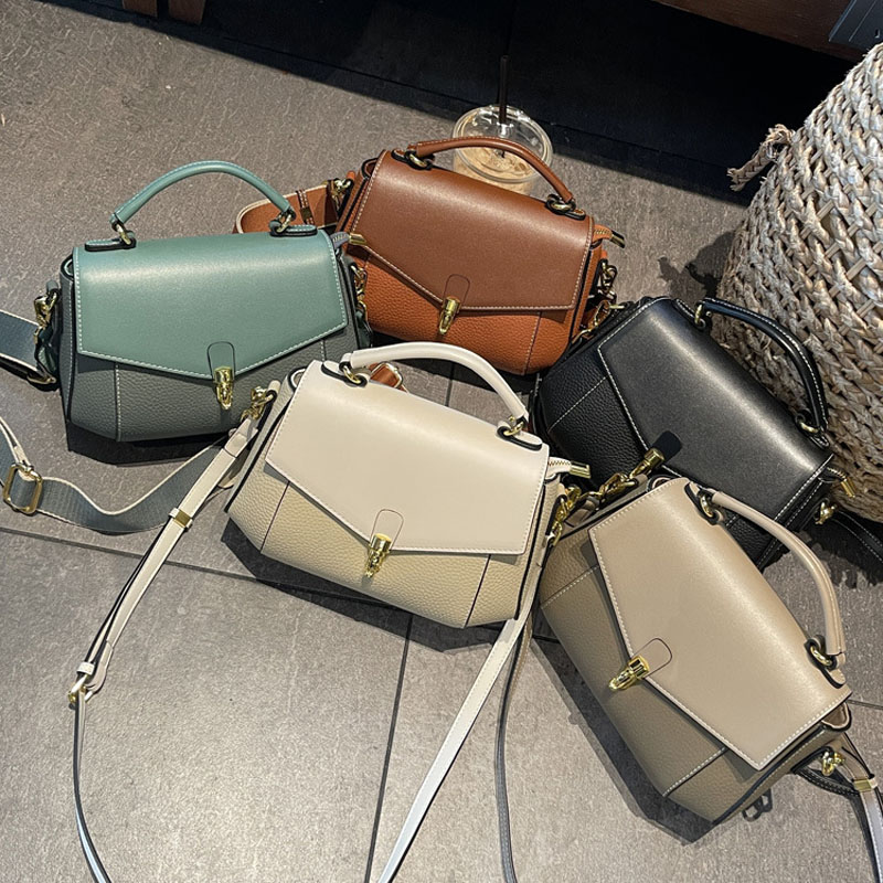 本革 2wayショルダーバッグ＆トートバッグ レディース 仕分け収納 肩掛け/斜め掛け/手提げ 20代～50代 5色展開 OL おしゃれ 上品