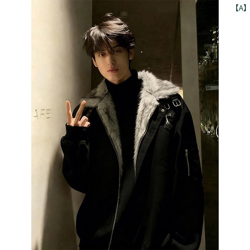 流行り物 春夏 秋冬 かっこいい オシャレ モテ 成人男性用 成人男性服  服 韓国 分かりやすい 成年者  黒 アメリカン レトロ ク