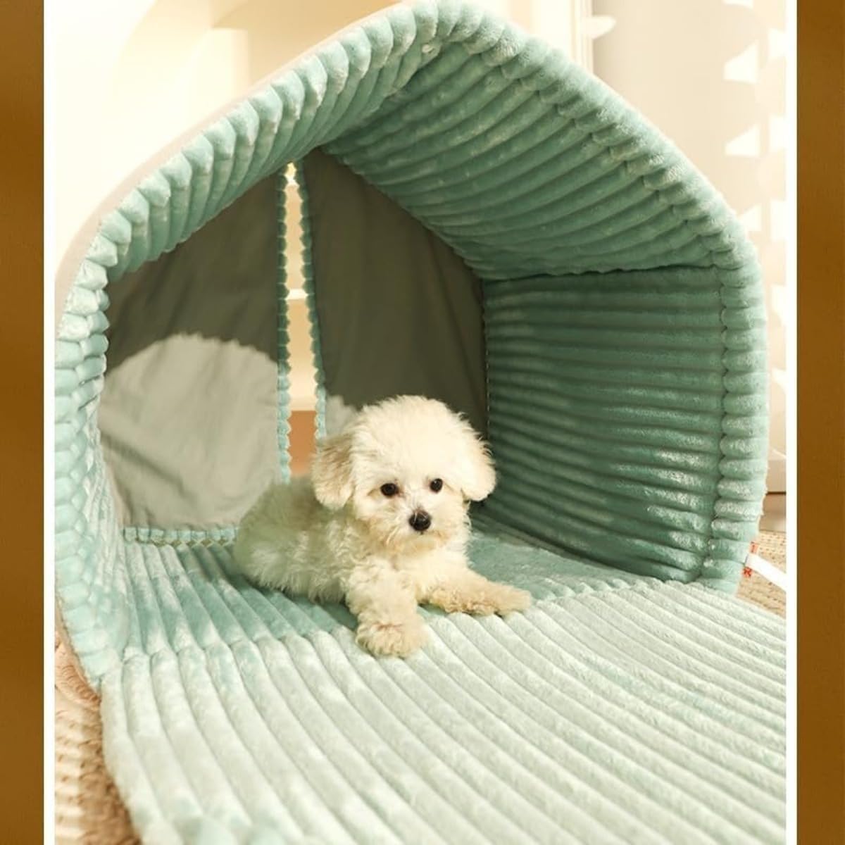 屋 犬小屋 犬用ベッド クッション付き 洗える ふわふわ 冬用 室内用 犬猫用 ペットハウス ドーム型 ペットベッド ドーム ベッド