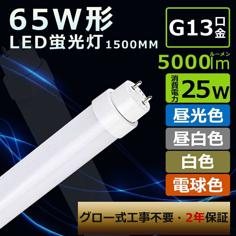 (中古)パナソニック蛍光灯 FL65SS W/58 65形 白色 ２０本セット FL65SS・J-SDL/58｜プリンス電機