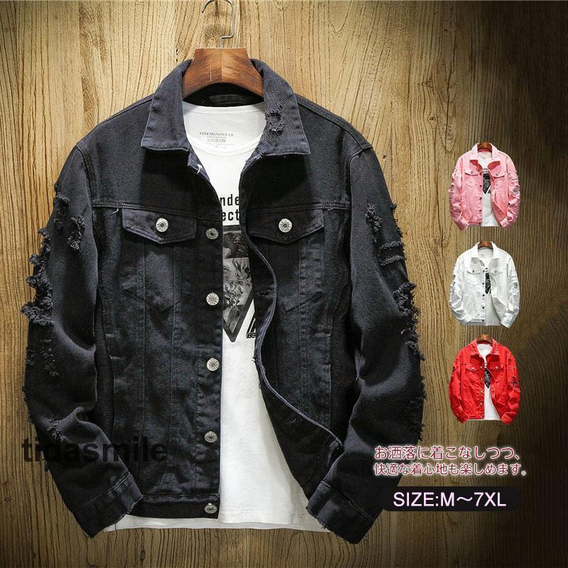 楽天市場】デニムジャケット Gジャン ジージャン メンズ アウター