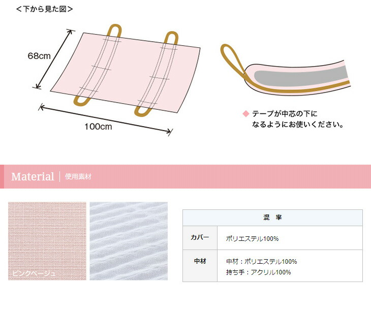 犬 介護ベッド 高反発マットレス イヌ 薄紅 寝たきり 老犬 Lサイズ 介護用品 いぬ With床ずれ防止 持ち手付き