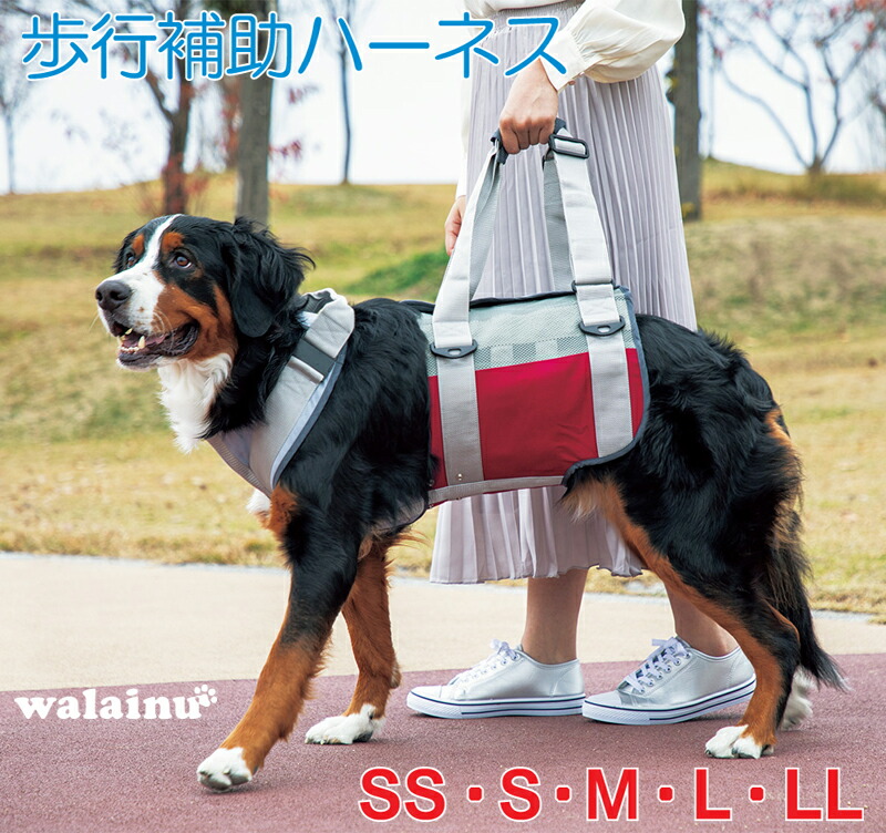 犬 歩行補助ハーネス 介護 ハーネス LaLaWalk ララウォーク 大型犬用 メッシュグレーワイン SS/S/M/L/LL いぬ イヌ 老犬 介護用品 散歩 大型 ドッグハーネス 介護用 補助器具 ハーネス リード 歩行補助 胴輪 ラブラドール シェパード 大きめシバ 犬用 介護 14,212円