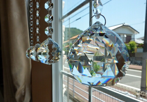 aphrodite ✩.*˚確認ページ　ボルドー40㎜サンキャッチャー 楽天市場】40mm サンキャッチャー 4本 楽天 レインボーメーカー