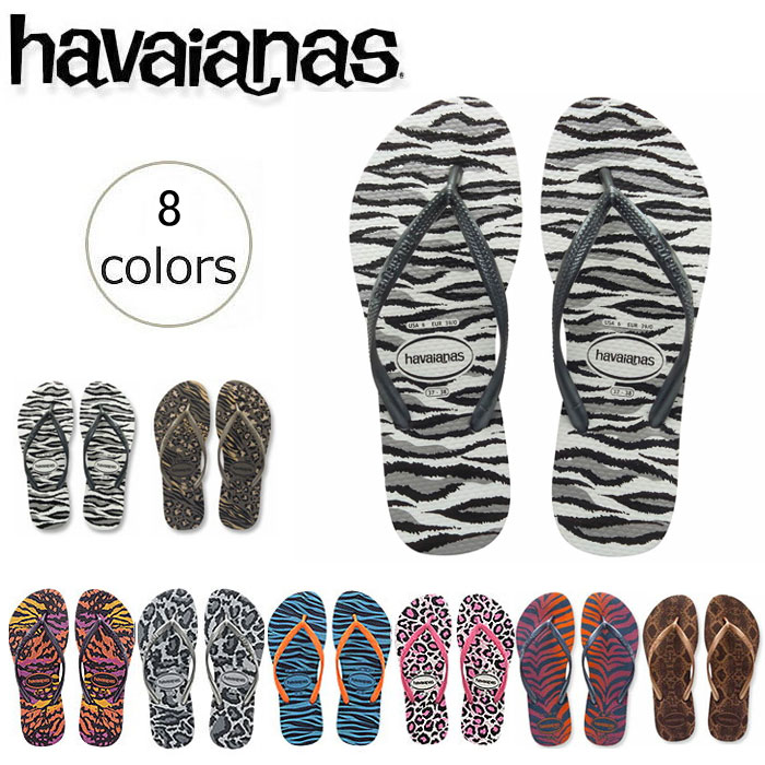 havaianas slim animal