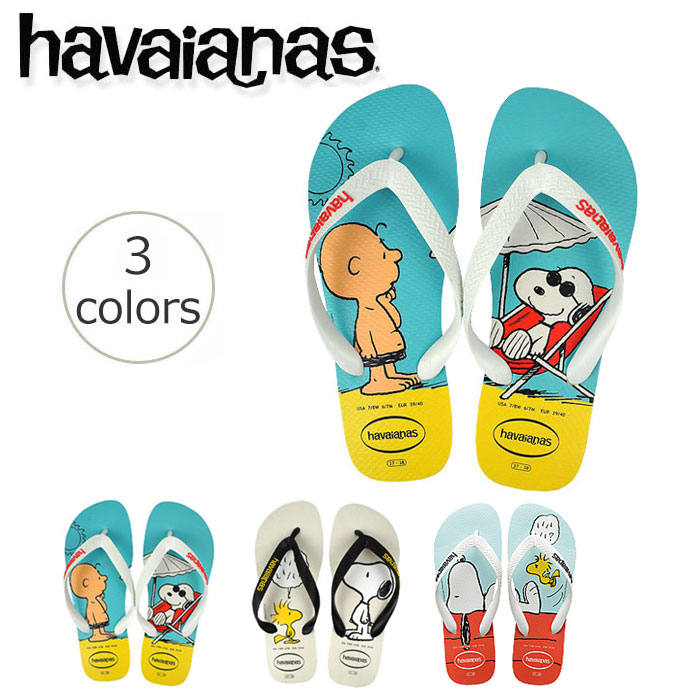 楽天市場 27 5 28 5ｃｍのみ 送料無料 ハワイアナス ビーチサンダル Havaianas スヌーピー Snoopy メンズ レディース キッズ 旧商品につき値下げ ビーチサンダル専門店ゴムの木農園