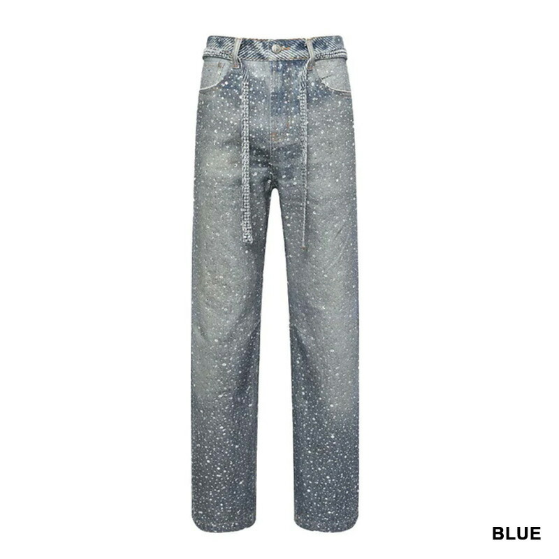 グアピ　フレアパンツ 楽天市場】GUAPI グアピ デニムパンツ フレア チェーン ボトムス