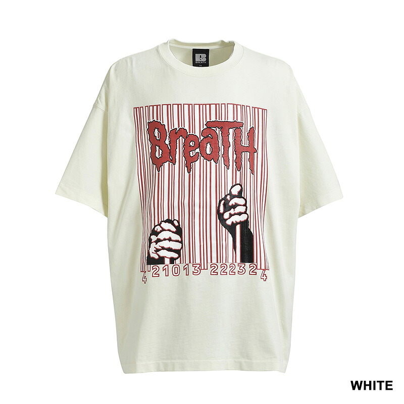BREATH ブレス プルオーバー 半袖 トップス ロゴタイプ 男女兼用 FREE LOGO TEE -2.COLOR-