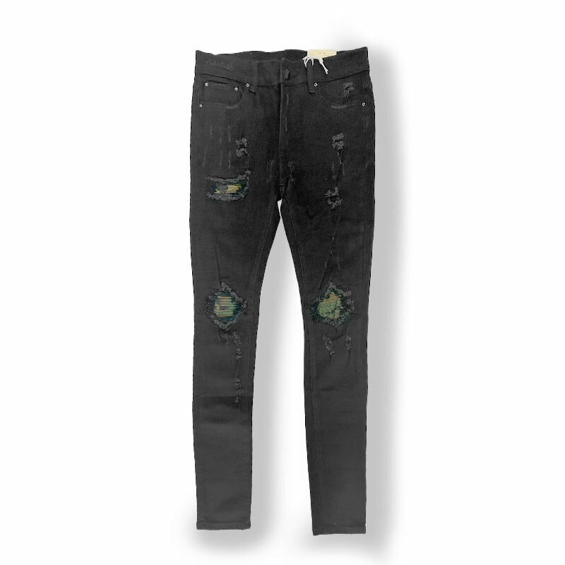 ミニマル mnml デニム28 mnml ミニマル パンツ スリム デニム ジーンズ 28,30,32インチ
