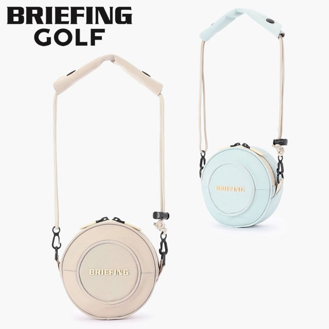 ☆7/21-25限定！ポイント最大38倍！要エントリー！！BRIEFING GOLF ブリーフィング ゴルフ CIRCLE SHOULDER NC サークルショルダー ニュートラルカラー BEIGE ベージュ MINT GREEN ミントグリーン ポーチ｜alkaya works