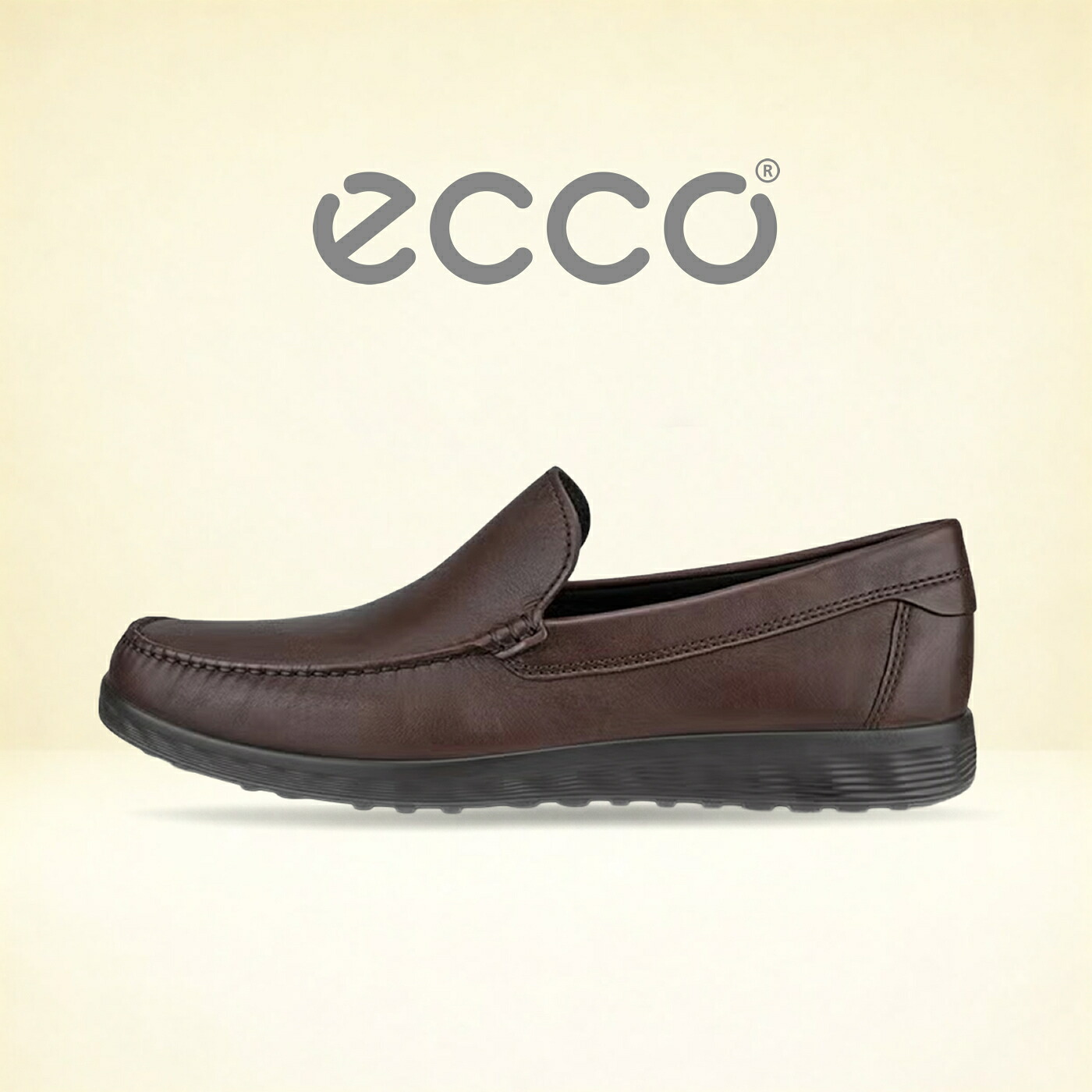 返品取り替えっこ貨物輸送無料 ECCO 残響音 ECCO S LITE MOC M ライトモック メンズ BROWN 赤銅色 靴 スニーカー コンフォート シューズ  なめし革 メンズ 商行為 心地好い ビジカジ スリッポン 差し上げ物 差し上げ物 差し上げ物