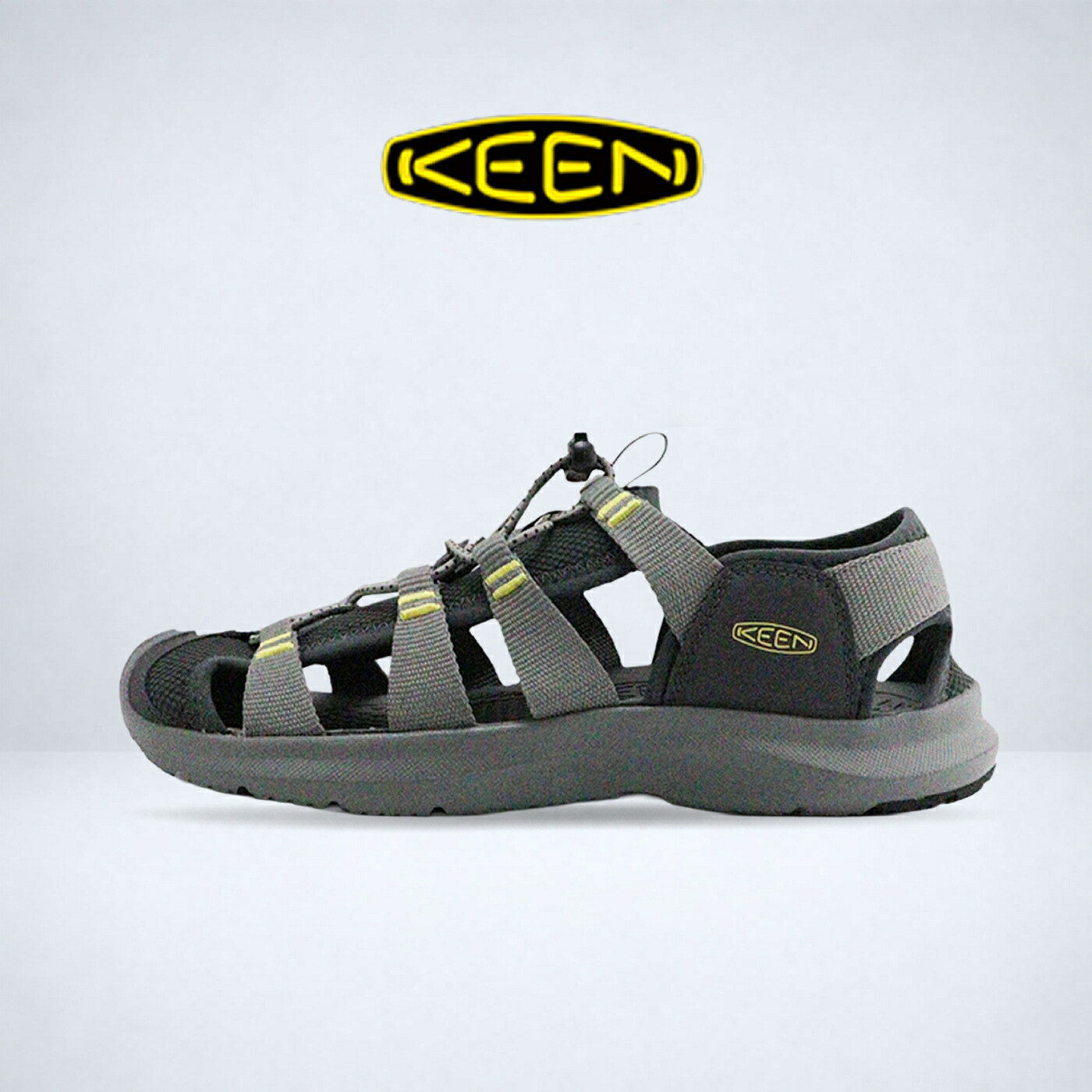 返品取り替えっこ貨物輸送無料 KEEN キーン  メンズ SEANIK H2 シーニック エイチツー STEEL GREY/CREAM GOLD スチール写真薄墨色 / 皮膚軟化剤ゴールド メンズ 靴 スニーカー シューズ  トレッキング アウトドア 駈けっくら ウォーキング サンダル