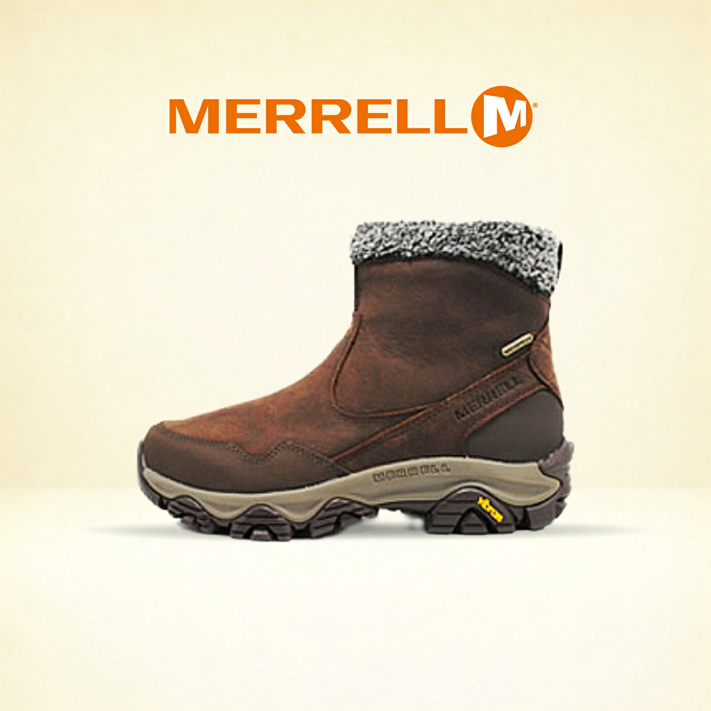 MERRELL メレル ウィメンズ COLDPACK3 THERMO MID ZIP WATERPROOF コールドパック サーモ ミッドジップ ウォータープルーフ CINNAMON シナモン レディース ウィンターブーツ 靴 シューズ 防滑 防水【対応】