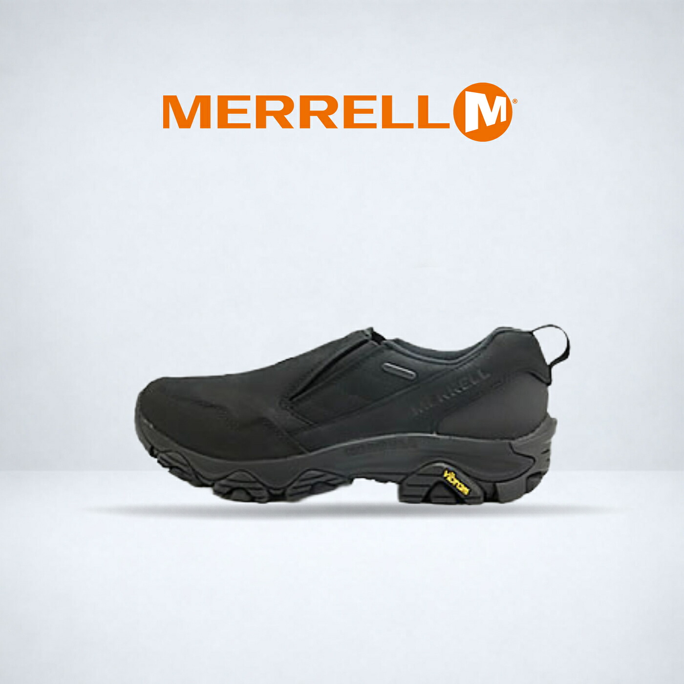 ☆7/20限定！ポイント最大39倍！要エントリー！！MERRELL メレル COLDPACK 3 THERMO MOC WATERPOOF コールドパック 3 サーモ モック ウォータープルーフ BLACK ブラック 靴 スニーカー コンフォート シューズ 防寒 防滑 ビブラム アークティックグリップ｜alkaya works
