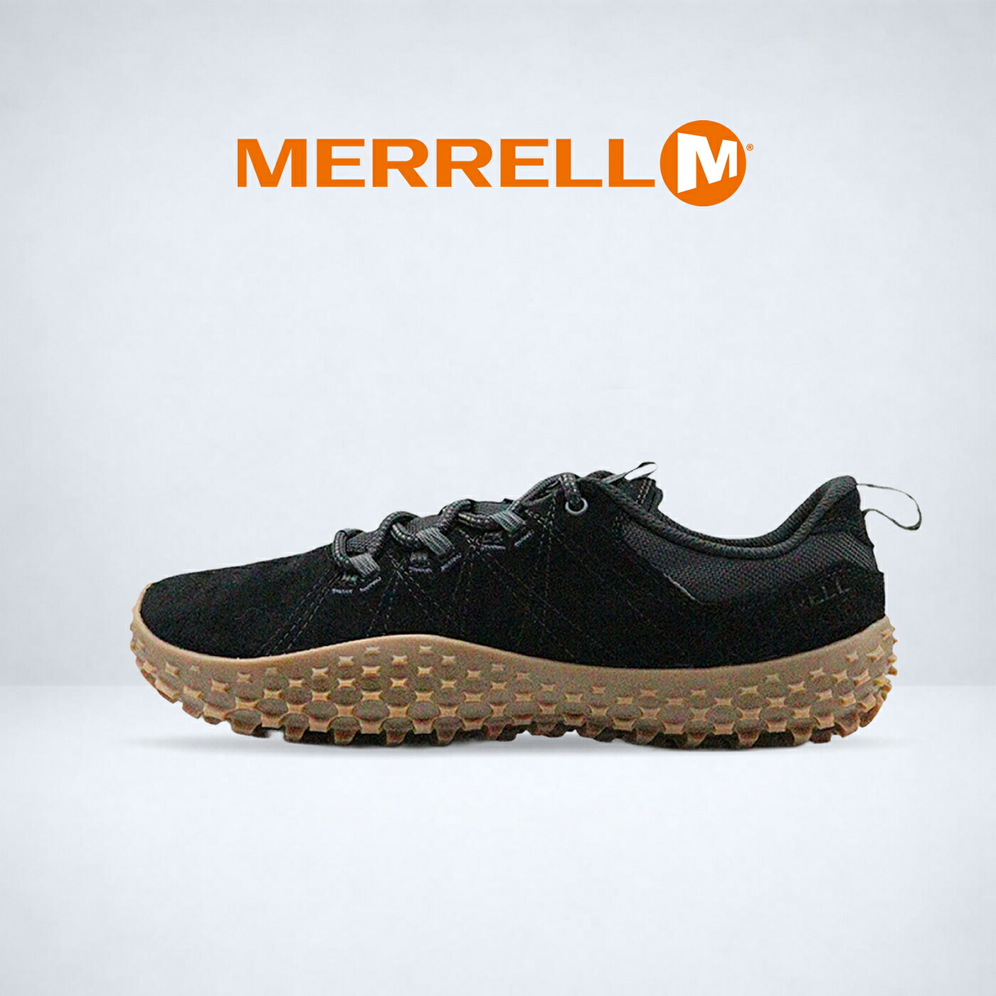 MERRELL メレル  WRAPT ラプト BLACK/GUM 黒いこと/チュインガム 靴 スニーカー  メンズ アウトドア シューズ ベアフット    差し上げ物