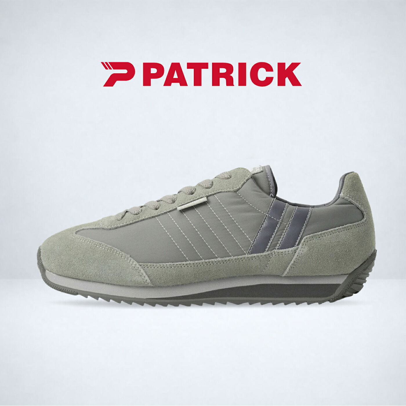 返品交換送料無料PATRICK パトリック MARATHON マラソン CASTLE キャッスル グレー GRAY 靴 スニーカー 軽量 軽い シューズ メンズ レディース