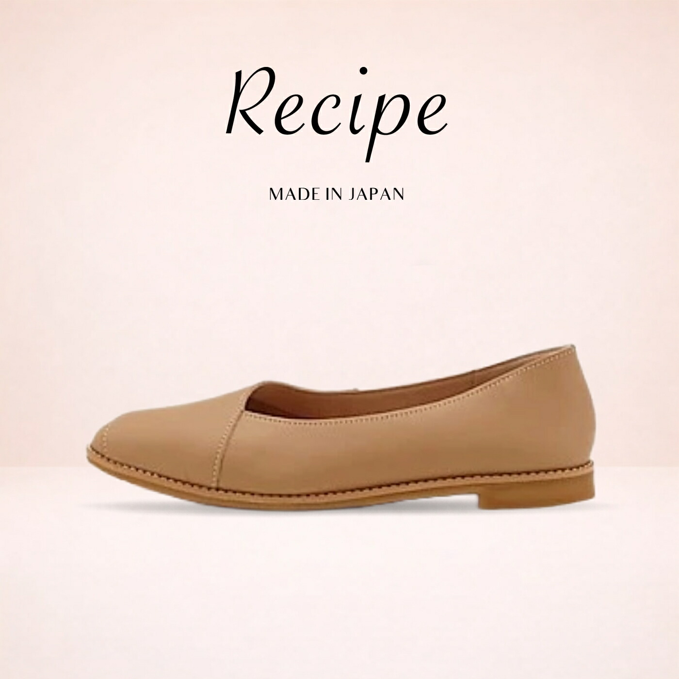 返品取り替えっこ貨物輸送無料 Recipe 処方せん RP-531 曲がったラインスクエアシューズ LBR 点火装置赤銅色 スリッポン スリップオン 靴 レディース 差し上げ物 差し上げ物