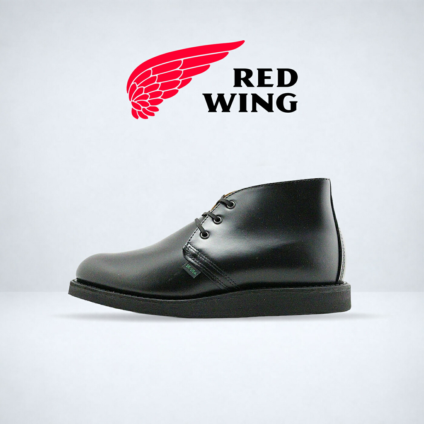 返品交換送料無料RED WING レッドウィング 9196 POSTMAN CHUKKA ポストマン チャッカ BLACK CHAPPARREL ブラック シャパレル ブーツ
