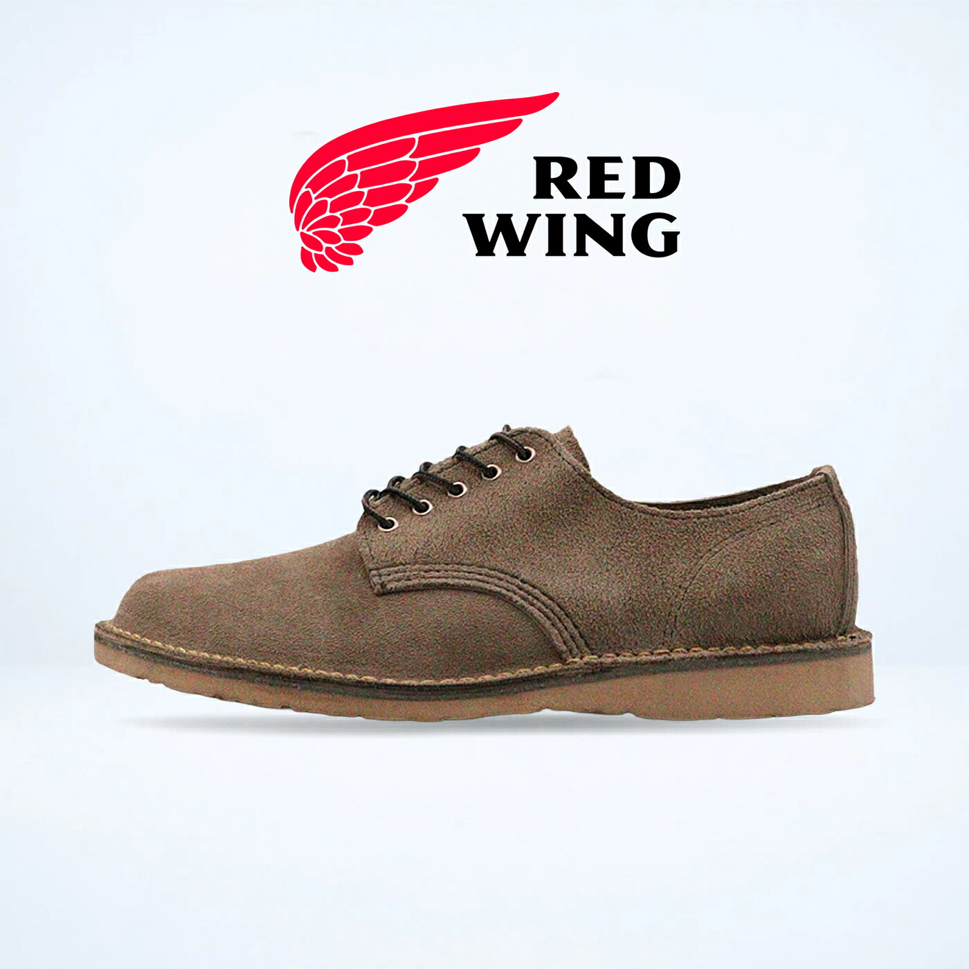 ☆7/25限定!ポイント最大39倍!要エントリー!!返品交換送料無料 RED WING レッドウィング Style No.3318 WEEKENDER OXFORD ウィークエンダー オックスフォード SANDSTONE "MOJAVE" ROUGHOUT サンドストーン モハヴェ ラフアウト 靴 ワークブーツ シューズ|alkaya works