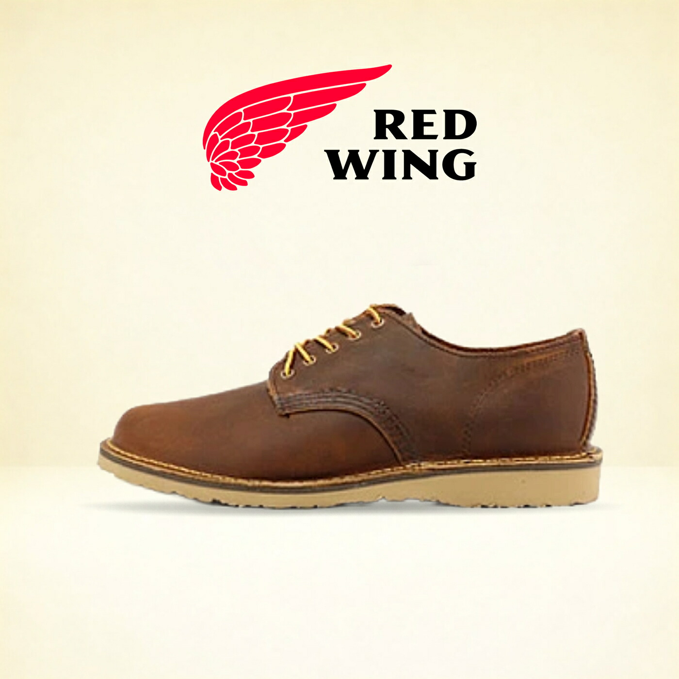 【返品交換送料無料】 RED WING レッドウィング Style No.3604 WEEKENDER OXFORD ウィークエンダー オックスフォード COPPER ROUGH＆TOUGH カッパー・ラフ アンド タフ 靴 ワークブーツ シューズ