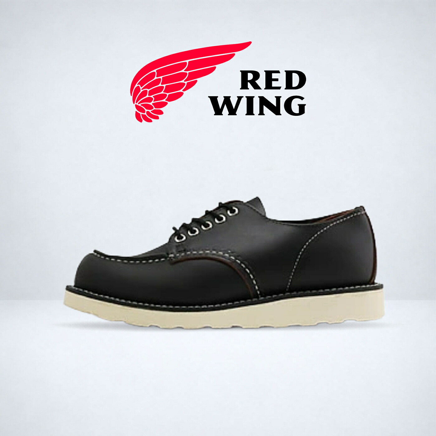 【返品交換送料無料】 RED WING レッドウィング Style No.8090 CLASSIC MOC OXFORD クラシック モック オックスフォード BLACK”PRAIRIE” ブラック・プレーリー 靴 ワークブーツ シューズ 短靴 32,890円